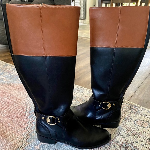 Tommy Hilfiger Isha 2 Riding Boots - Picture 1 of 5